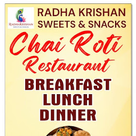 Chai Roti Restaurant — Breakfast, Lunch, Dinner